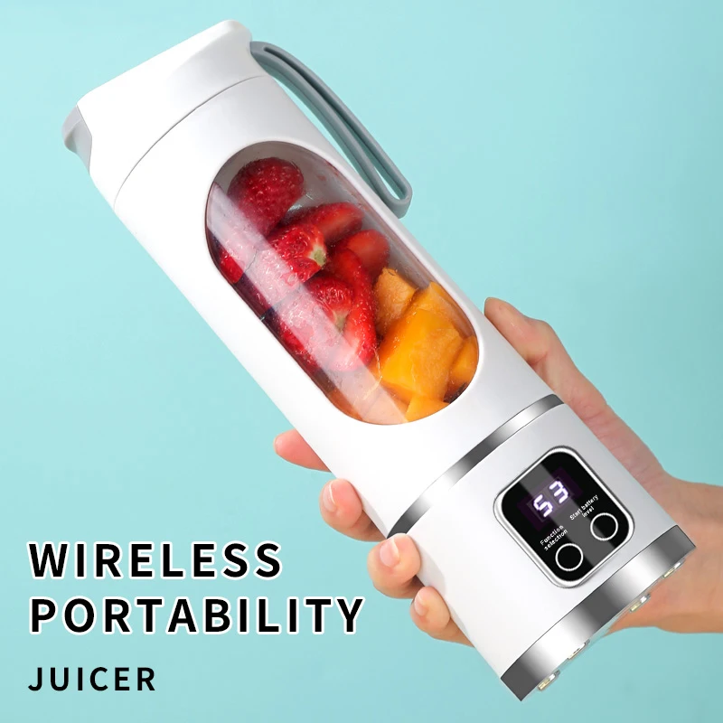 Portable Blender Usb Rechargeable - Extracteur de jus de fruits portable