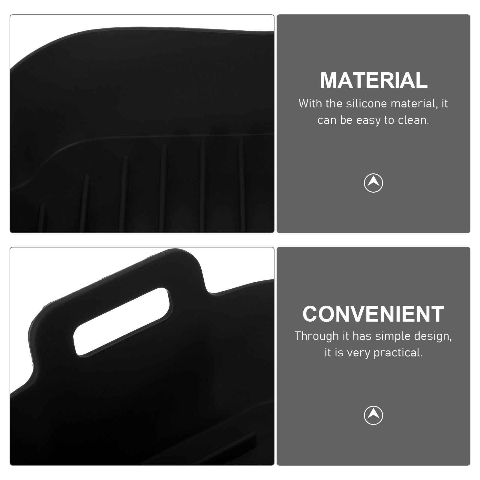 Tapis de cuisson antiadhésif e - Air Fryer Silicone Pot Liner avis et prix
