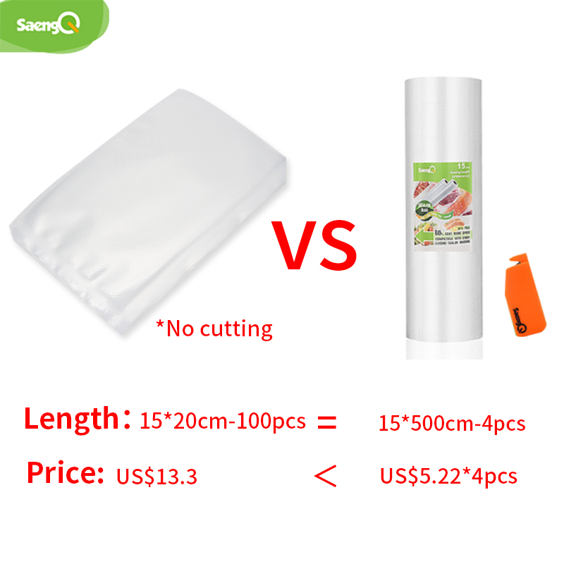 SaengQ – sacs sous vide de cui - Food Vacuum Sealer Machine avis et prix